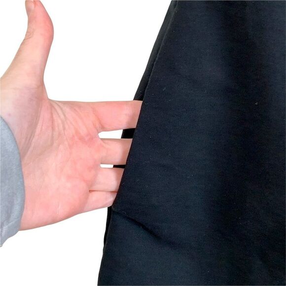 Gap 6 Sheath Dress Sleeveless Black Short Length Stretch Pockets Zip Back - Picture 3 of 7